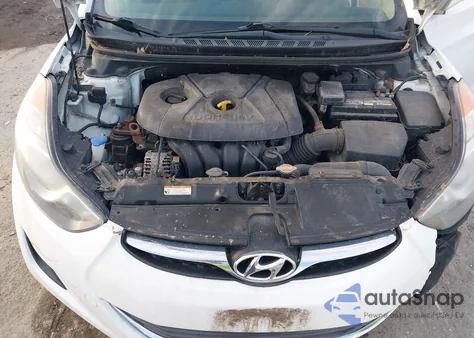 2012 Hyundai Elantra Gls z USA, uszkodzony, nr VIN 5NPDH4AE9CH071135